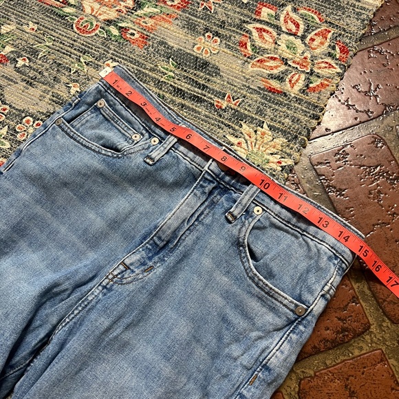 Madewell the high rise slim crop boyjean factory distressed light wash denim - Picture 8 of 10